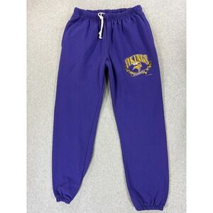 Minnesota Vikings Nutmeg 1980's Football Sweatpants (Men's Medium) Purple